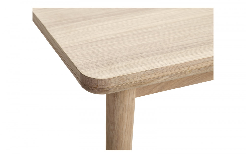 Ambitiøs Biprodukt koks Egetræs spisebord med hollandsk udtræk » CASØ Furniture