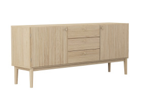 LUN 2508 010052 Sideboard white oil angled