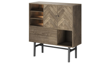 CASO 230 Highboard smoked olie sildeben