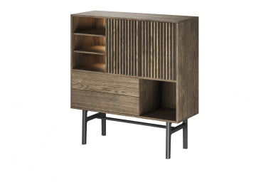 CASO 230 Highboard smoked olie