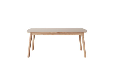 120 2110 0250552 Dining table oak natural oil w mocca laminate front