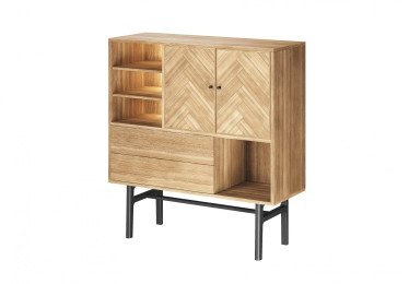 CASØ 230 highboard sildeben naturolie