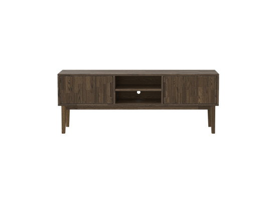 LIV 2739 060052 VILDE TV stand oak smoked oil front