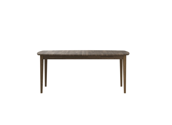 LIV 2017 060052 VILDE dining table oak smoked oil front