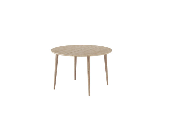 LIV 2173 010052 THOR dining table O115 oak white oil