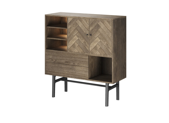 CASO 230 Highboard smoked olie sildeben