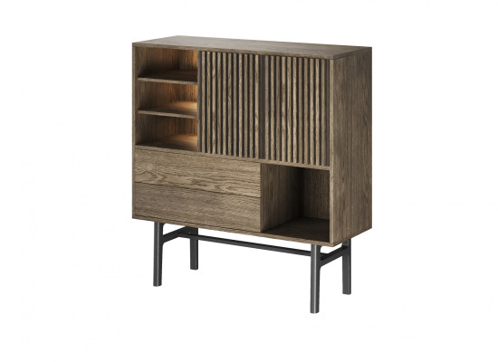 CASO 230 Highboard smoked olie