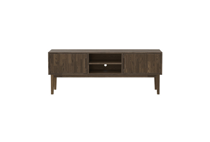 LIV 2739 060052 VILDE TV stand oak smoked oil front