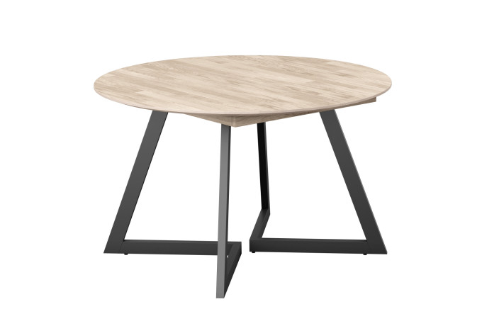 LIV 2153 010052 Ellis Diningtable D120x75cm oak white oil