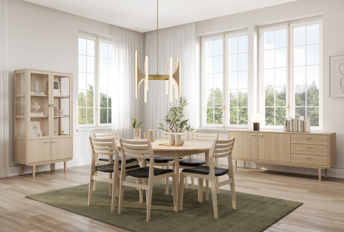 420 Display and sideboard Thor white oil 6 Anne t handles