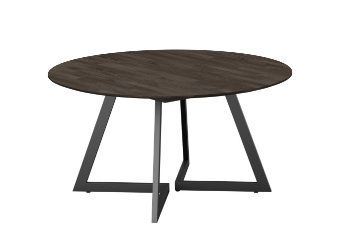 LIV 2154 060052 Ellis Diningtable D140x75cm oak smoked oil