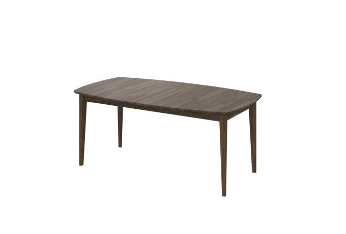 LIV 2017 060052 VILDE dining table oak smoked oil angled