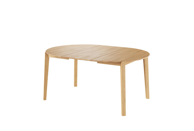 LIV 2015 020052 Daydream dining table oak natural oil extended
