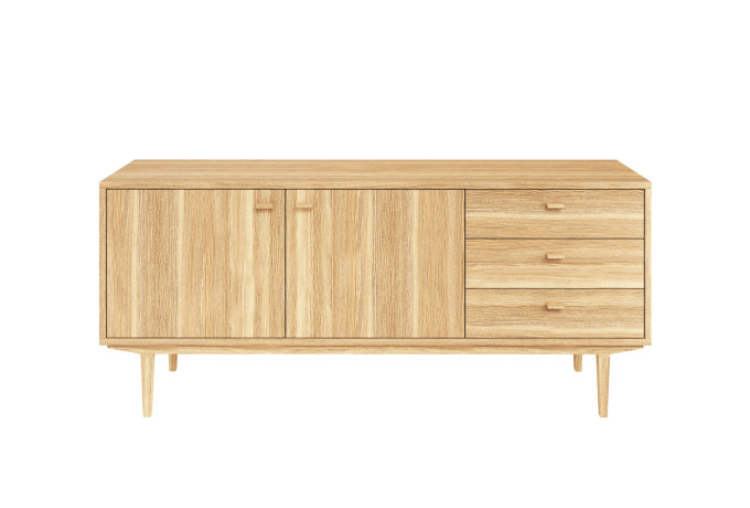 420 2520 020052 sideboard 3d natural oil front new handles