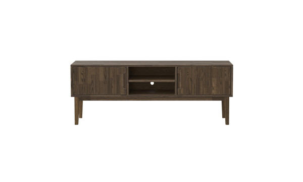 LIV 2739 060052 VILDE TV stand oak smoked oil front