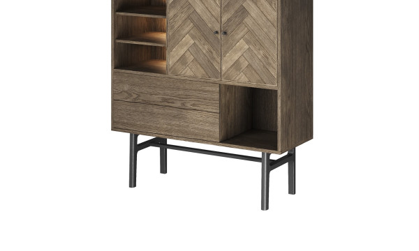 CASO 230 Highboard smoked olie sildeben