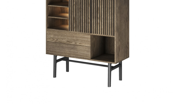 CASO 230 Highboard smoked olie