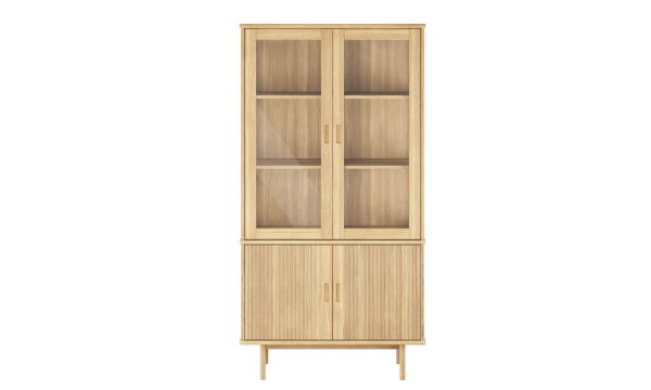 330 Display cabinet natural oil