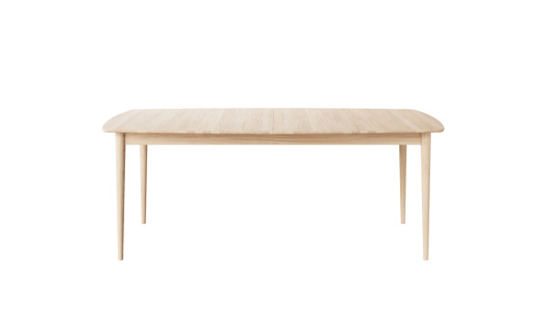 LIV 2014 010052 ELNA Dining table oak white oil front